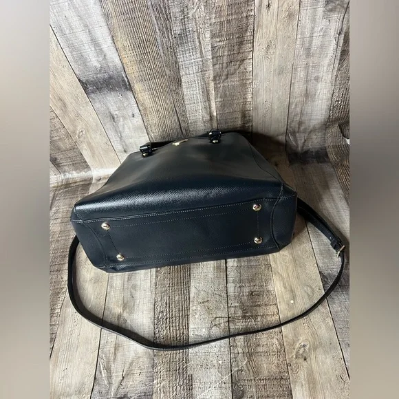 COACH Margot Carryall F34607 Midnight Blue Satchel Leather Crossbody handbag - Picture 8 of 16